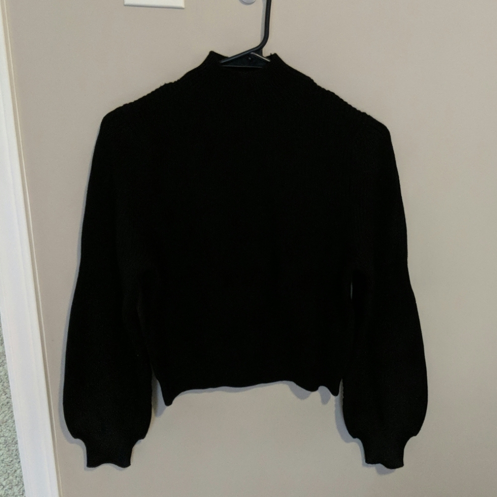 Zara mock neck sweater